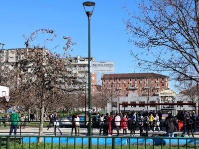 Giovedì 7 marzo 2024
Giardini Madre Teresa di Calcutta, corso Vercelli: il sindaco Lo Russo prende parte alla presentazione della nuova piastra sportiva. E' presente l'assessore Tresso