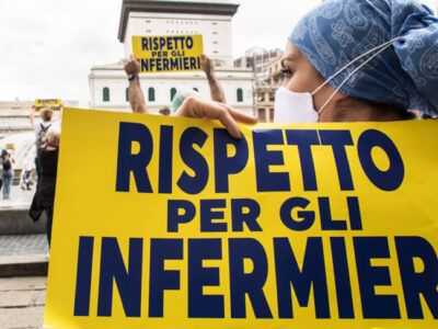manifestazione infermieri Nursing UP