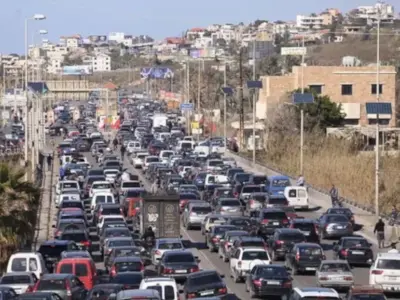 Libanon-Flucht-Zivilbevoelkerung-Zivilisten-Evakuierung-Luftangriffe-Israel-Bekaa-Ebene-Maerz-2026. wepb