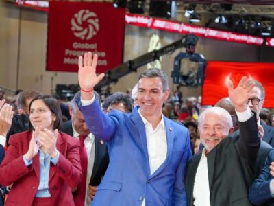 Sanchez, Schlein e Lula rit