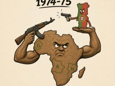 A independência das colónias africanas de língua portuguesa
(Imagem criada por IA para a PRESSENZA)