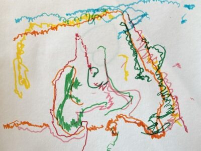 disegno di Angela Belluschi, madre dell'autrice